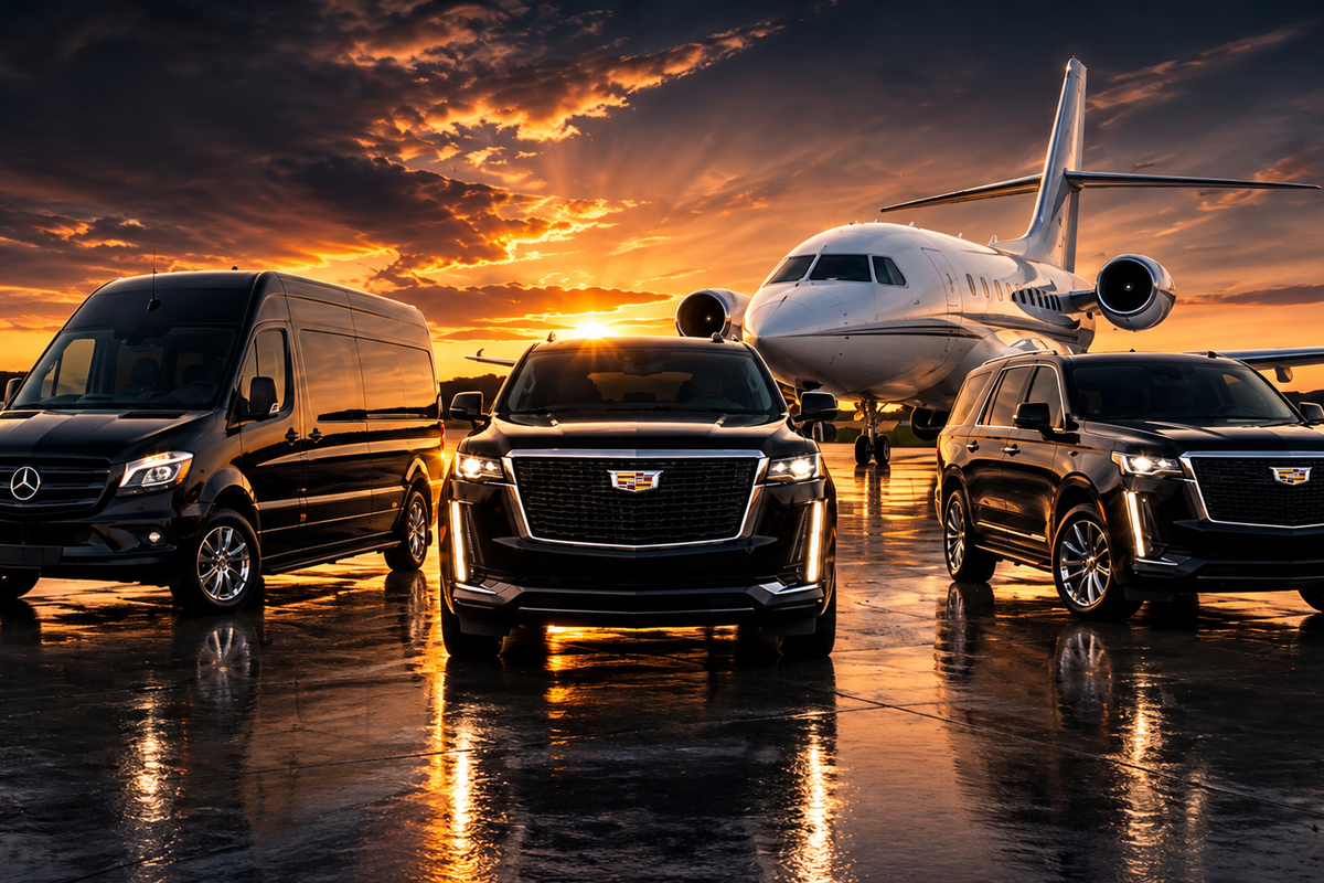 Elite Transportation luxury fleet